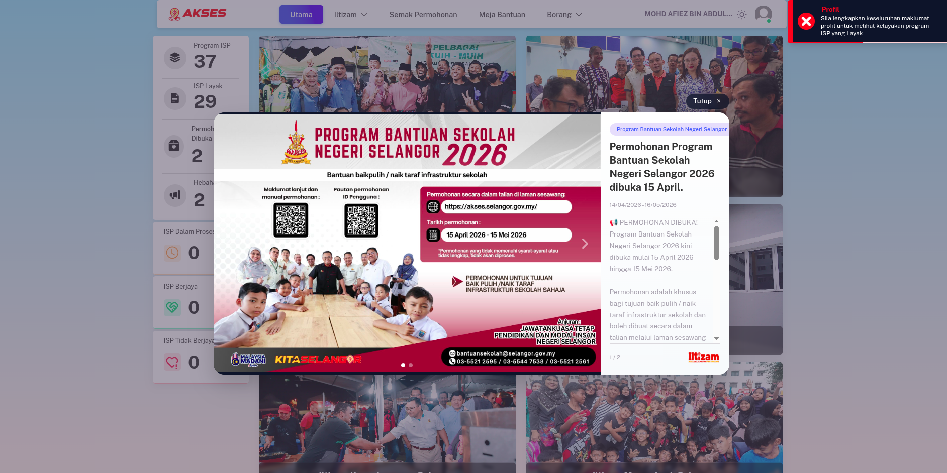 AKSES Dashboard